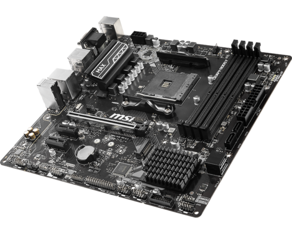 MSI B450M PRO-VDH MAX Micro ATX AM4 Motherboard
