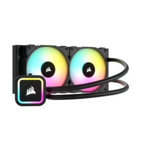 Corsair iCUE H100x RGB ELITE 47.73 CFM Liquid CPU Cooler