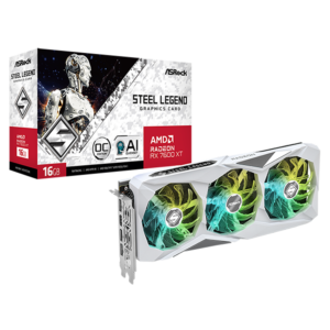 ASRock Steel Legend OC Radeon RX 7600 XT 16 GB Video Card