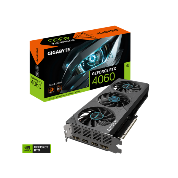 Gigabyte EAGLE OC GeForce RTX 4060 8 GB Video Card
