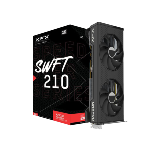 XFX Speedster SWFT 210 Radeon RX 7600 XT 16 GB
